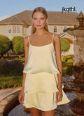 Becka Mini Dress - Yellow - Mini Dresses