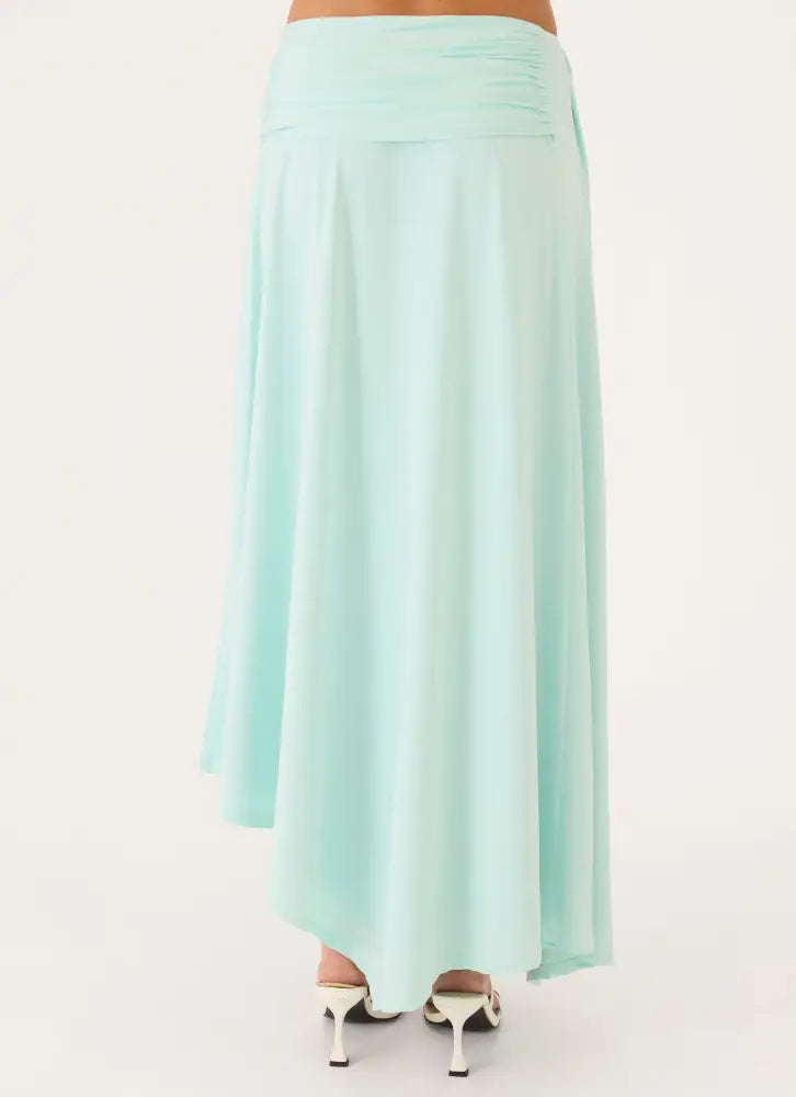 Briege Maxi Skirt - Aqua - Maxi Skirts