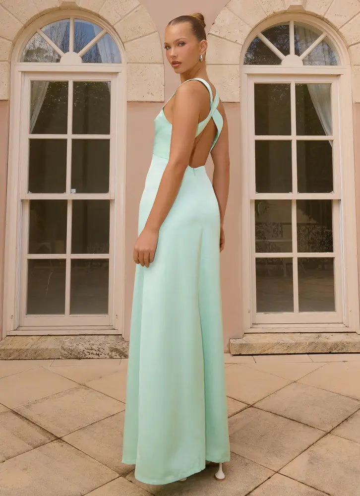 Darcee Maxi Dress - Mint - Maxi Dresses
