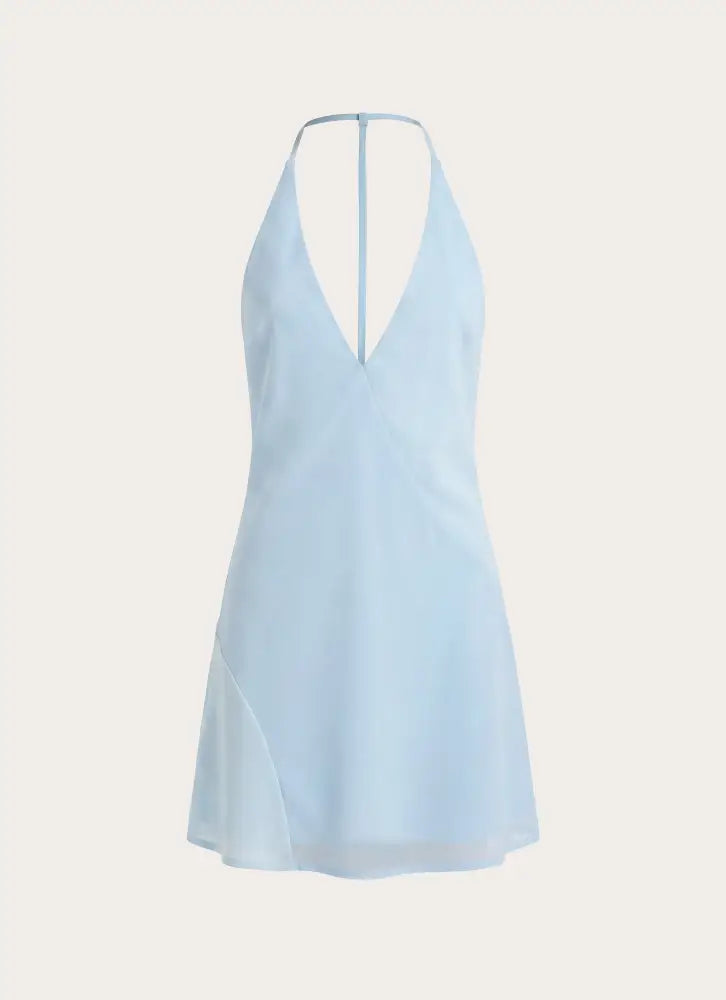 Ellopez Mini Dress - Blue - Mini Dresses