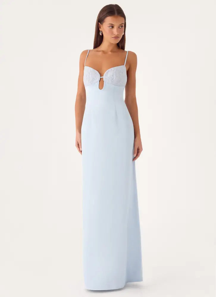 Joan Maxi Dress - Blue - Maxi Dresses