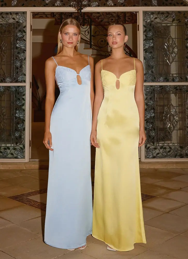 Joan Maxi Dress - Blue - Maxi Dresses