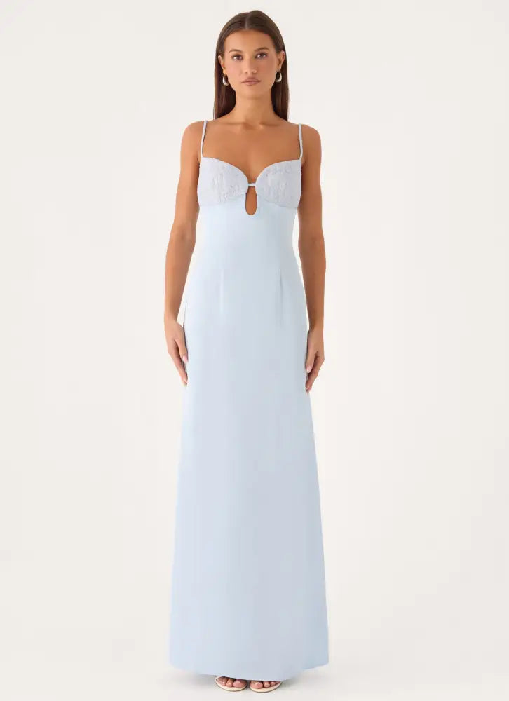 Joan Maxi Dress - Blue - Maxi Dresses