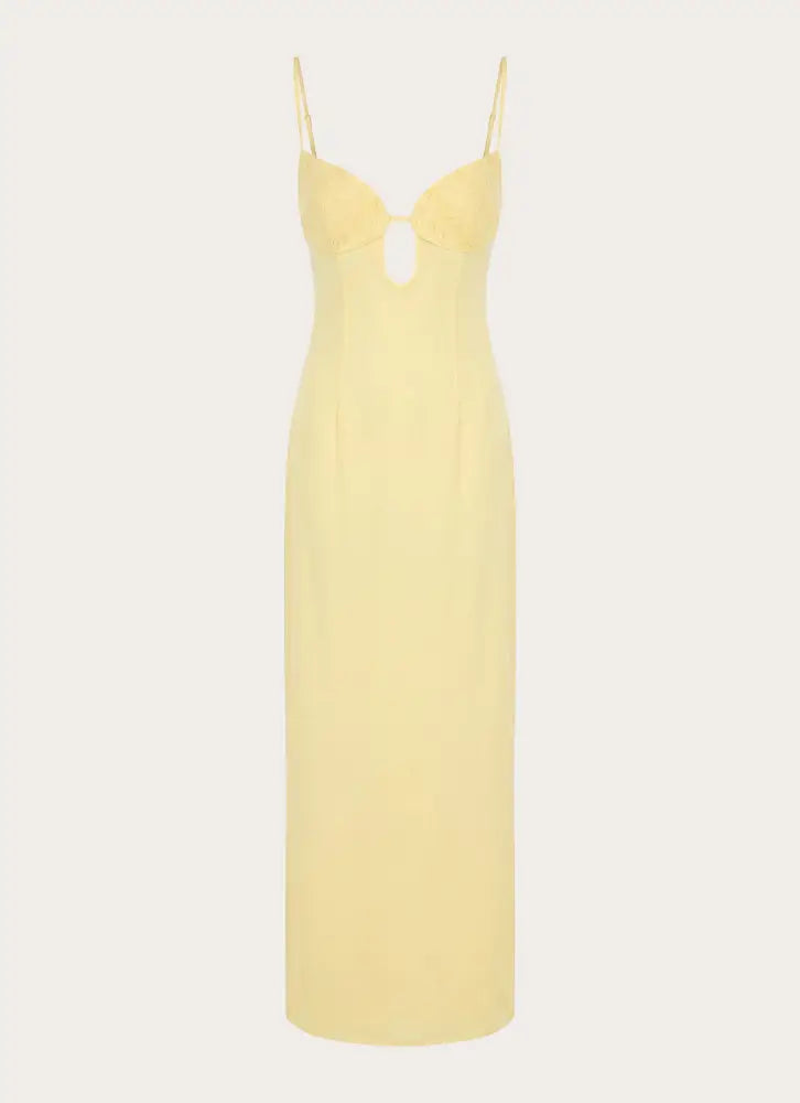 Joan Maxi Dress - Yellow - Maxi Dresses