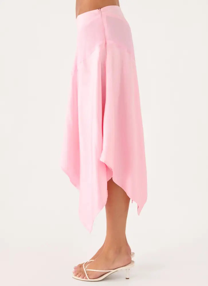 Klose Midi Skirt - Pink - Midi Skirts