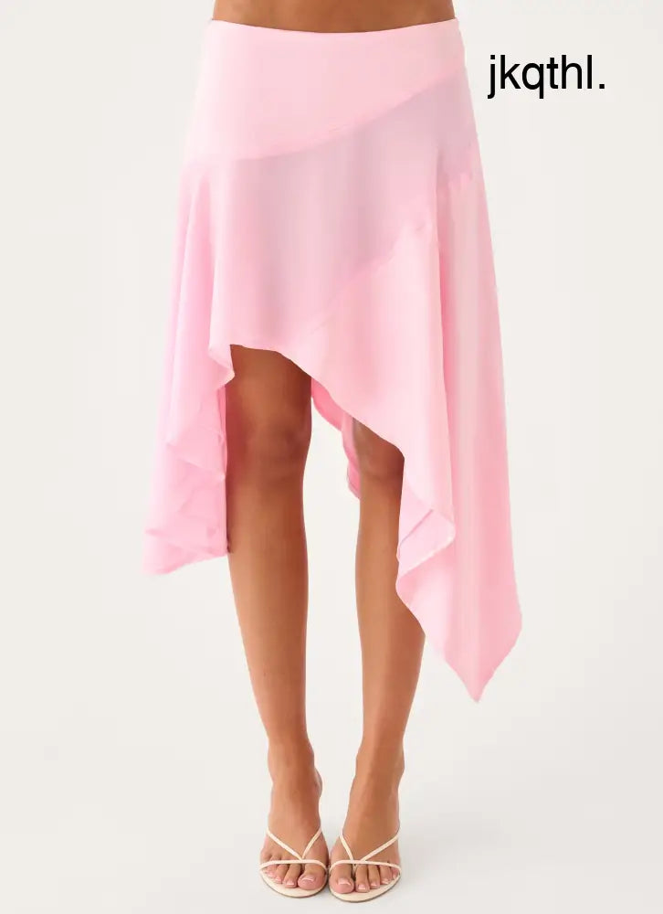 Klose Midi Skirt - Pink - Midi Skirts
