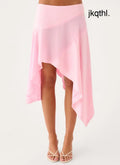 Klose Midi Skirt - Pink - Midi Skirts