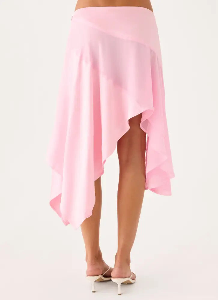 Klose Midi Skirt - Pink - Midi Skirts