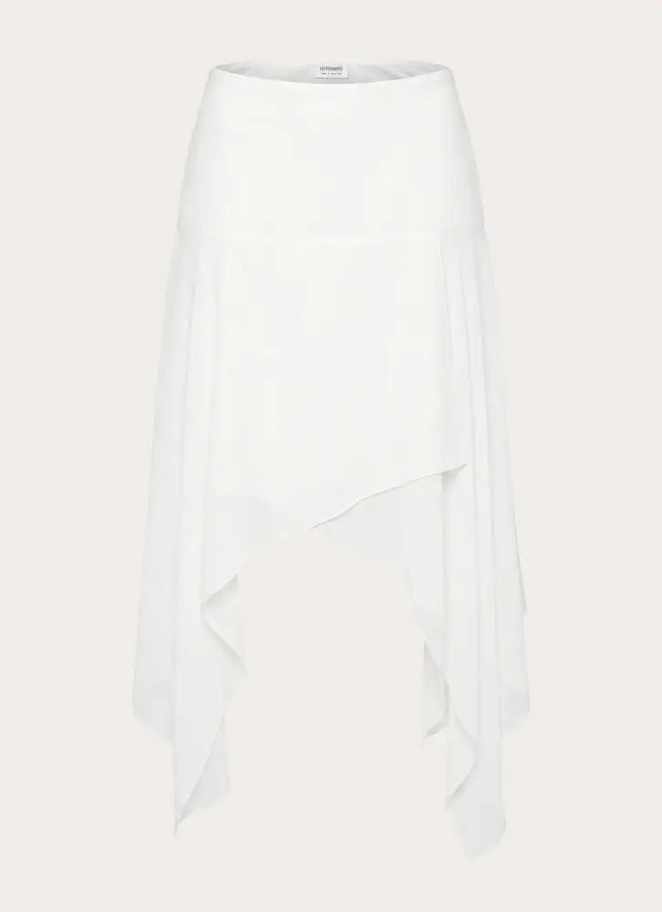 Madi Midi Skirt - White - Midi Skirts